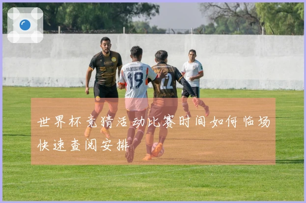 世界杯竞猜活动比赛时间如何临场快速查阅安排