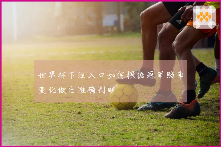 世界杯下注入口如何根据冠军赔率变化做出准确判断
